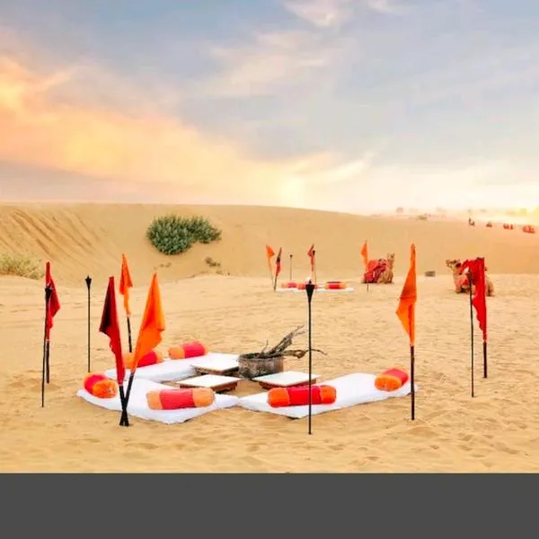 Jaisalmer Villa Resort Camp，位于山姆的酒店