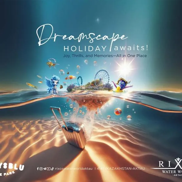 Rixos Water World Aktau - Theme Park Free Access，位于阿克套的酒店