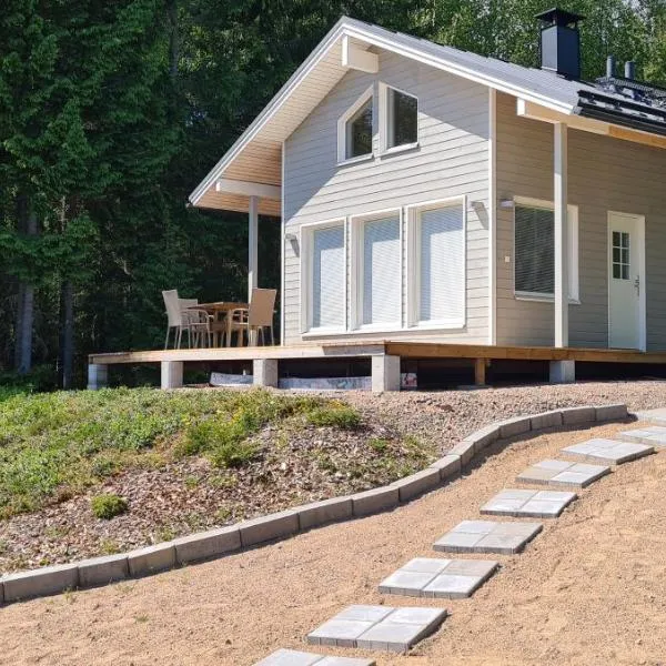 Villa Vahonranta beach house，位于Parkano的酒店