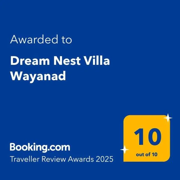 Dream Nest Villa Wayanad，位于卡尔佩特塔的酒店