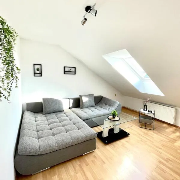 At The Top - podkroví s terasou，位于Hrdějovice的酒店