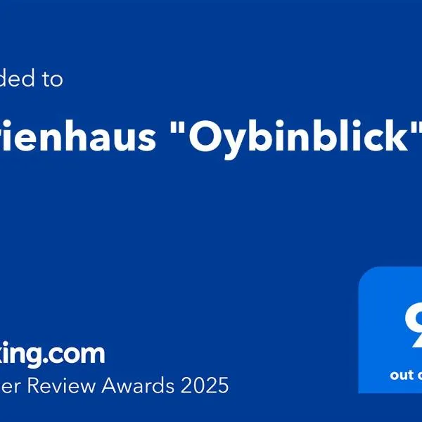 Ferienhaus "Oybinblick"，位于奥伊宾的酒店
