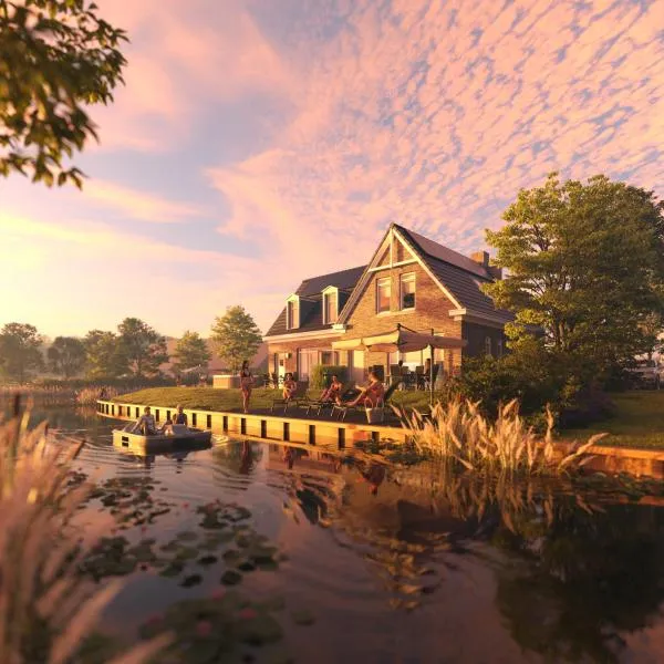 Dormio Water Resort Medemblik，位于Opperdoes的酒店