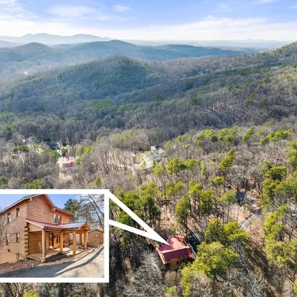 Above and Beyond, Cabin with Massive Views Near Helen，位于克利夫兰的酒店