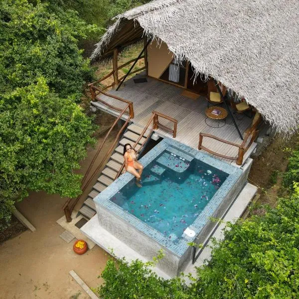 Glamping Wilpattu by Thamaravila，位于维勒珀图的酒店