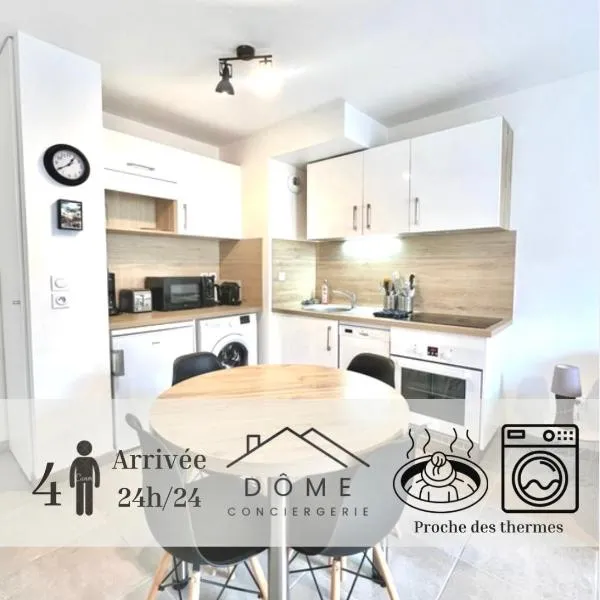 T2 cosy - Idéal curistes et escapade bien-être，位于沙泰勒吉永的酒店