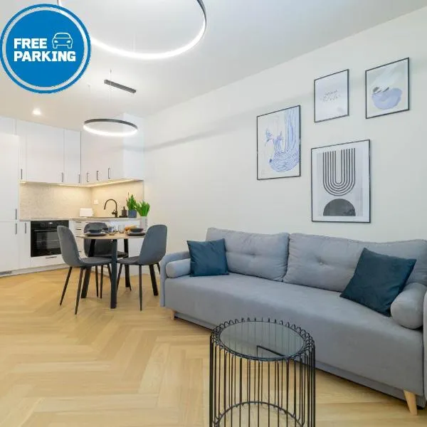 Blue Apartment Ceglana - FREE PARKING - Self check-in，位于卡托维兹的酒店