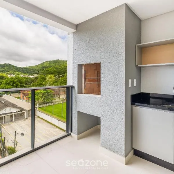 Apartamento em Praia Brava de Itajaí - PVG0501,位于Cabeçudas的酒店