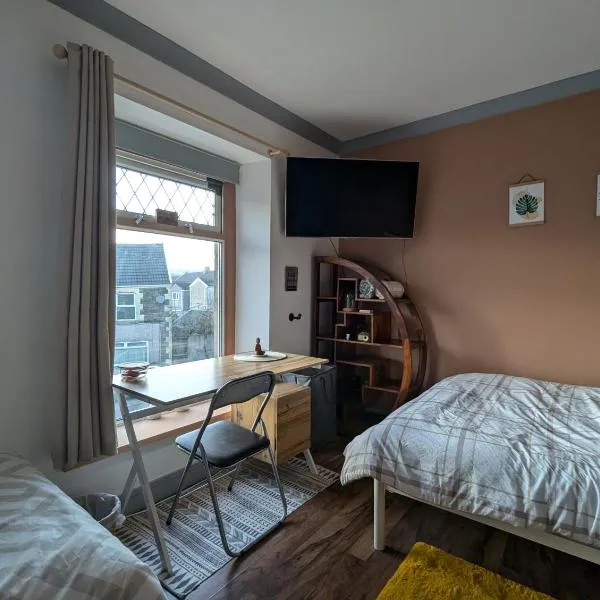 R5 - Triple Room Retreat - Near Beach, Parks, Trails, City - WIFI, Free Parking - Self Catering，位于斯旺西的酒店