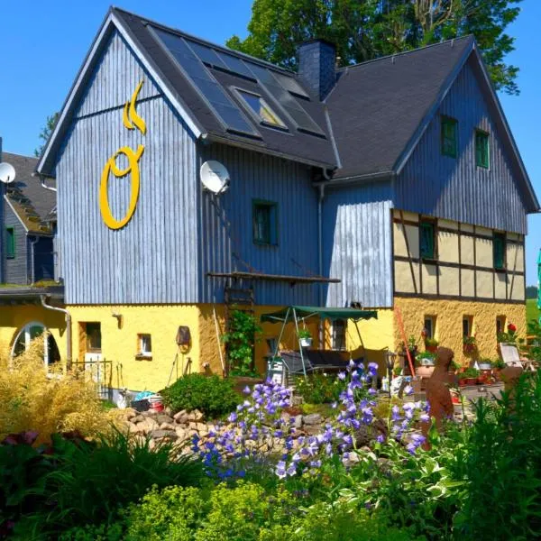Hotel Olbernhau mit Sauna - Kleines Landhotel zur Ofenschenke，位于奥尔贝尔恩豪的酒店