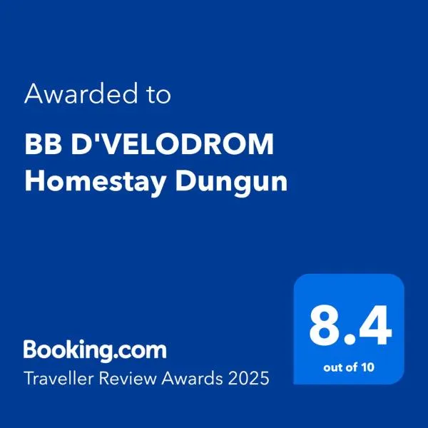 BB D'VELODROM Homestay Dungun，位于龙运的酒店