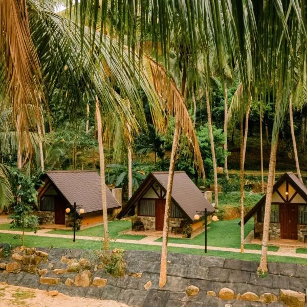 Rock Garden Villa Pinnawala，位于Rambukkana的酒店