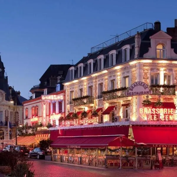 Hotel & Restaurant LE CENTRAL TROUVILLE，位于滨海图维列的酒店