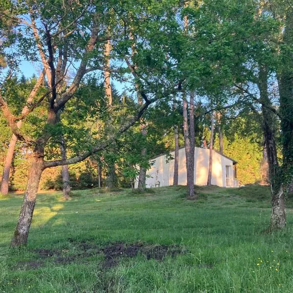 Maison une chambre Domaine Du Lac avec bain nordique，位于Montendre的酒店