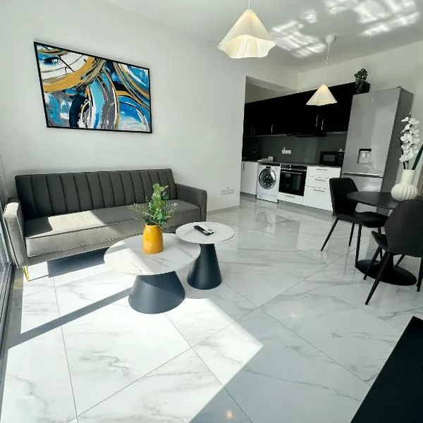 New 1 bedroom flat in Aglatzia，位于Aglantzia的酒店