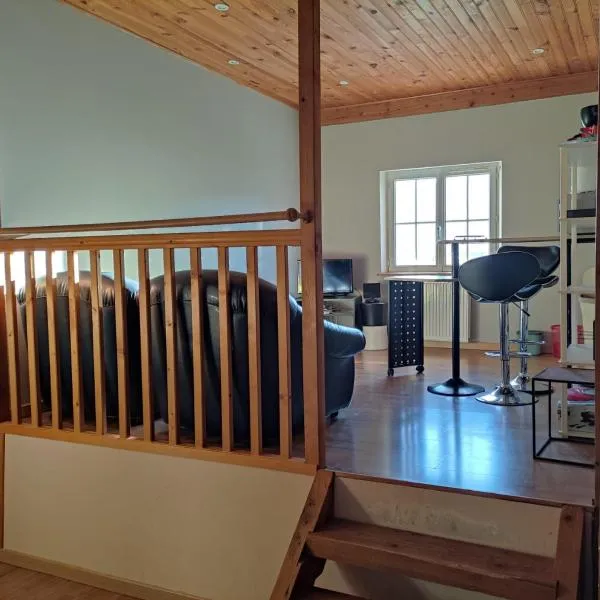 Les Lodges Du Pavillon F2，位于Molinges的酒店