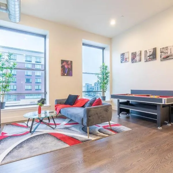 1BR Stylish Apt, FREEParking, Near NYC & Airport，位于东奥兰治的酒店
