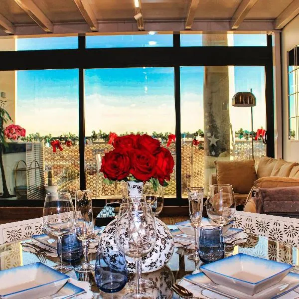Madrid sky Luxury Penthouse 6Pax 10 min Airport，位于圣塞巴斯蒂安德洛斯雷耶斯的酒店