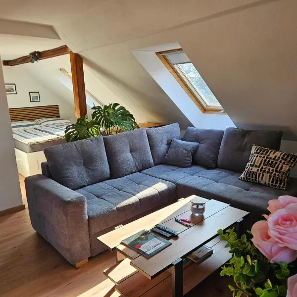 FeWo Wittig am Kulturbahnhof 2，位于Leisnig的酒店