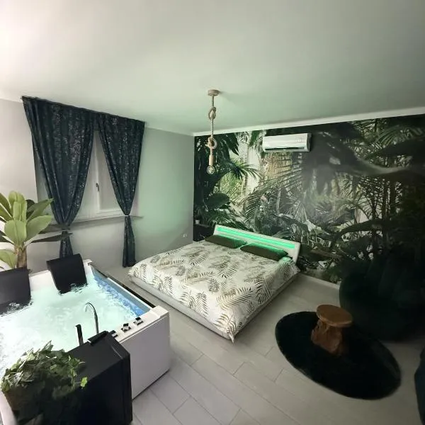 TROPICAL RHAPSODY - Jacuzzi & King Size a Torino Centro，位于都灵的酒店
