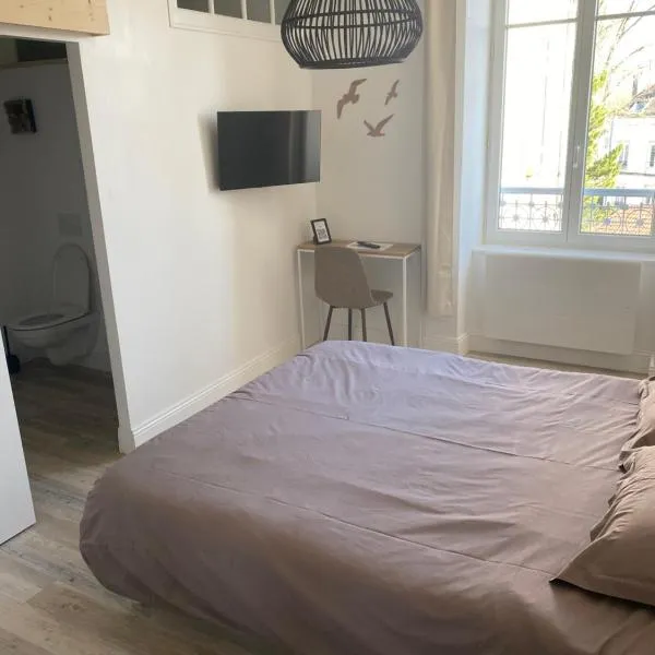 Chambre avec salle de bain privative, Louhans Centre Ville，位于卢昂的酒店