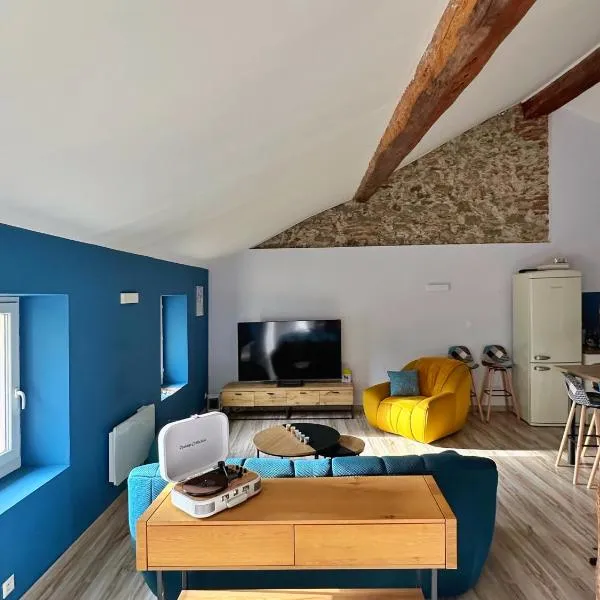 Le Loft des toits de Vernet，位于韦尔内莱班的酒店