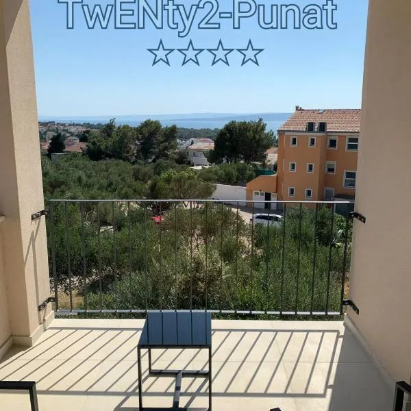 TwENty2-Punat Apartments，位于普纳特的酒店