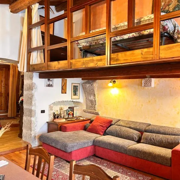 Rifugio di Nonno Gabriele，位于圣斯特凡诺·迪塞斯的酒店