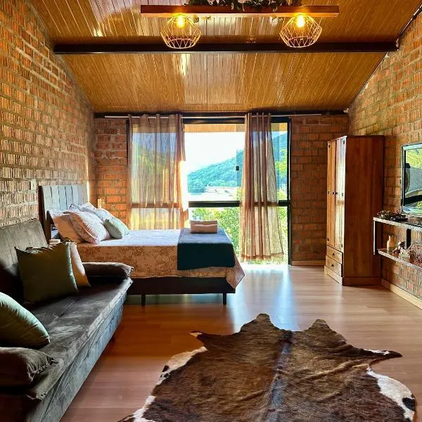 Pousada Refúgio das Águas Quarto 1，位于沙佩科的酒店