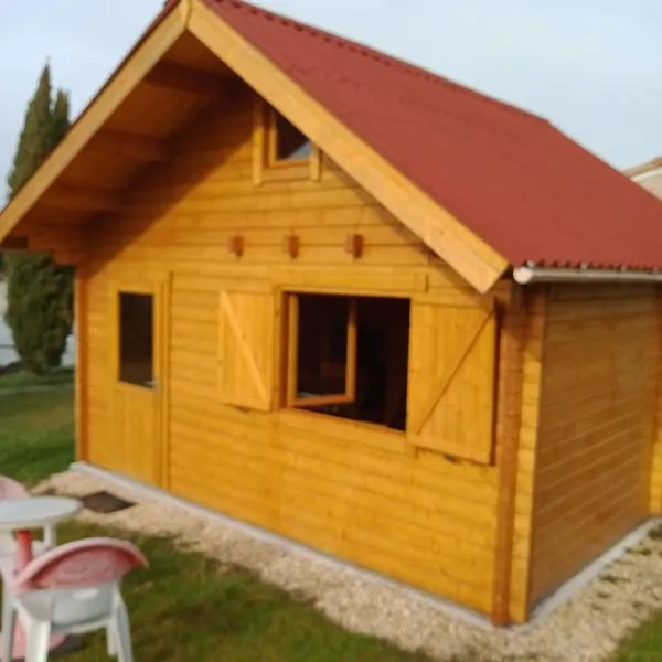 chalet le cocon de bois，位于Église-Neuve-de-Vergt的酒店