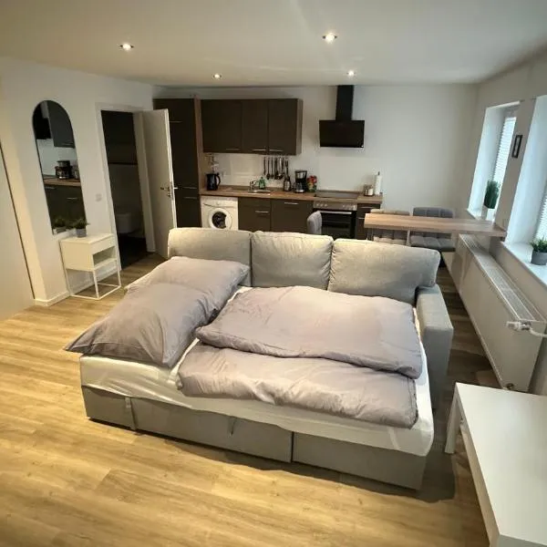 36qm Wohnung für bis zu 4 Pers，位于Hungen的酒店