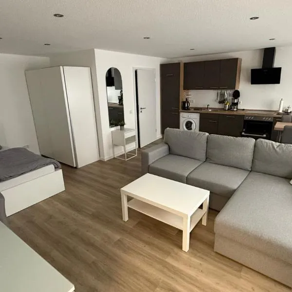 36qm Wohnung für bis zu 4 Pers，位于Hungen的酒店