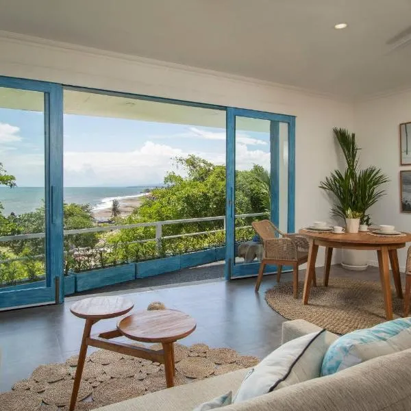 Ulus - Tropical 1 Bedroom Ocean View Apartment by Triang Villas，位于海神庙的酒店