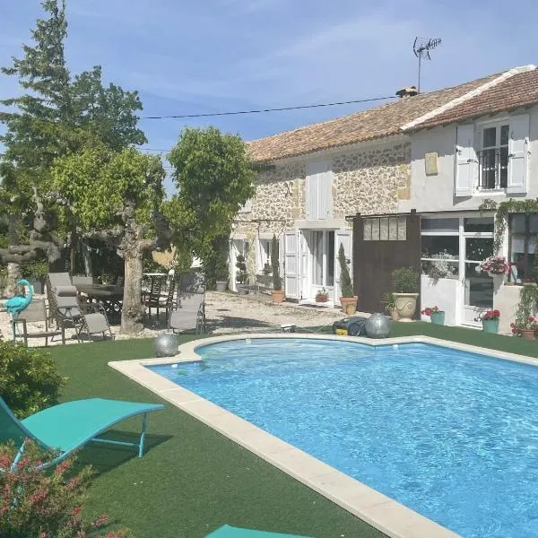 Appt 2 pieces dans Mas provençal，位于罗克莫尔的酒店