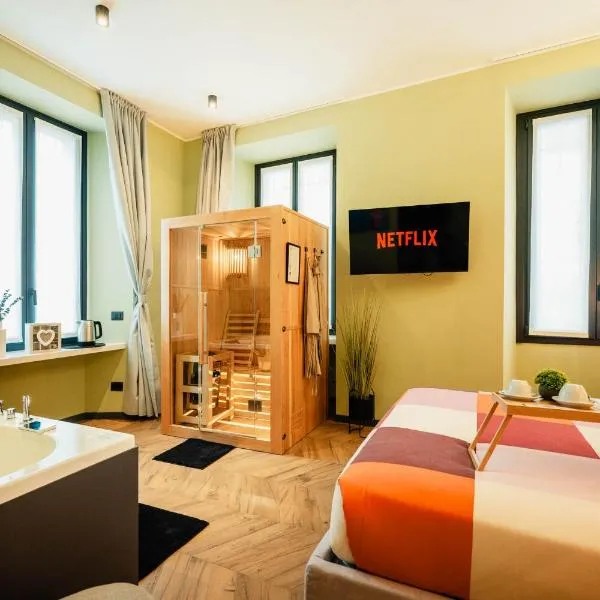 Marylin's Suite&Spa con parcheggio privato，位于科莫的酒店