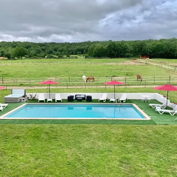 domaine du cheval d argent，位于Saiguède的酒店