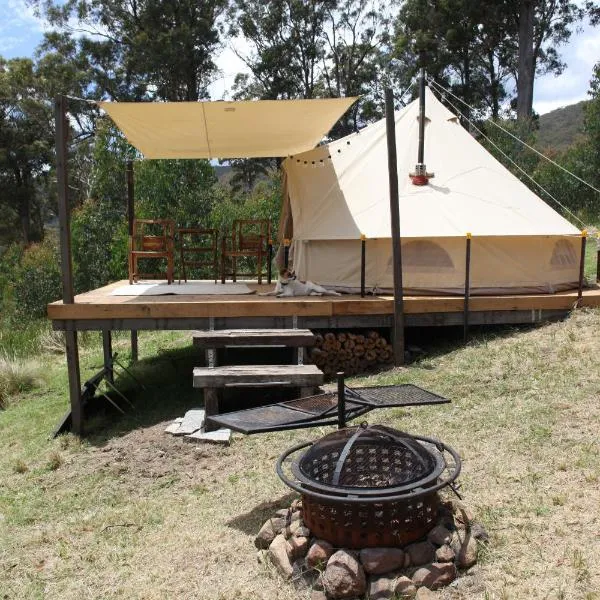 Bajimba Eco Camp & and Farm Stay，位于Sandy Flat的酒店