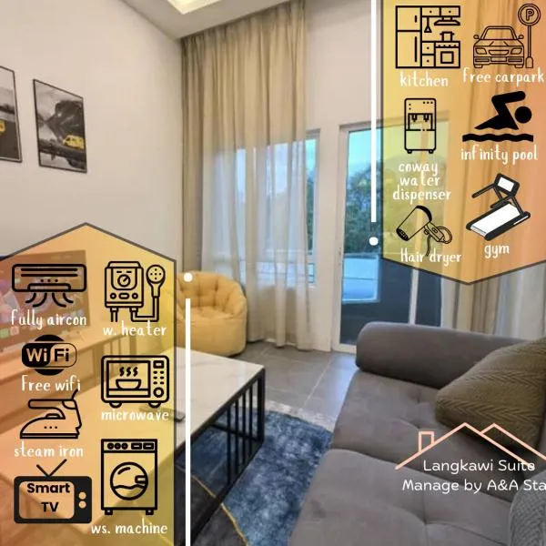 Langkawi Simfoni Luxury Suite 06，位于瓜埠的酒店