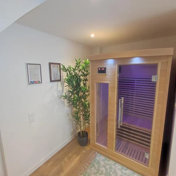 Maison avec Sauna - 1 chambre - 2 à 4 personnes，位于沃勒维克的酒店