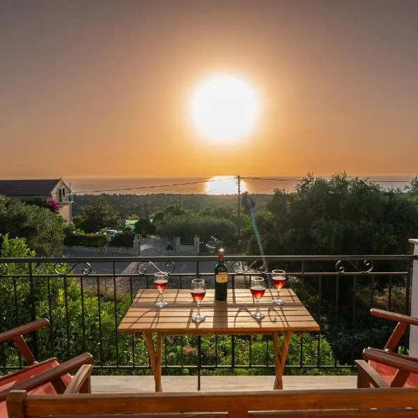 Lemonia Apartments Kefalonia，位于Andipáta Erísou的酒店