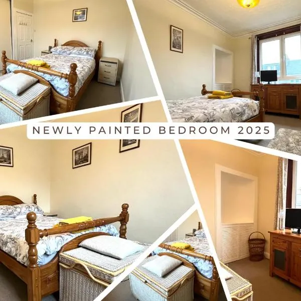 Homely Cosy Apartment near the Beach & Fully Equipped，位于Methil的酒店