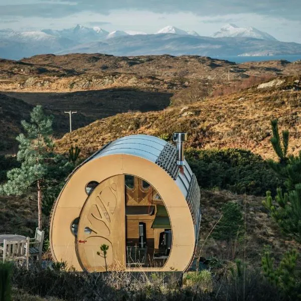 The Fuselage Highland Hangout，位于Duirinish的酒店