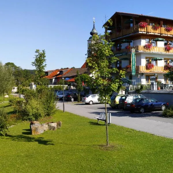 Hotel Restaurant Zum Goldenen Anker mit Hallenbad & Wellnessbereich，位于Gaishofen的酒店