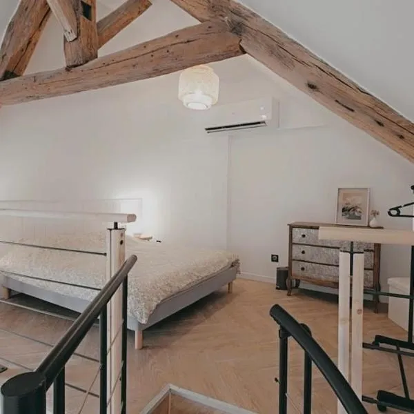 Maison avec extérieur de 1 à 4 personnes，位于萨兰的酒店