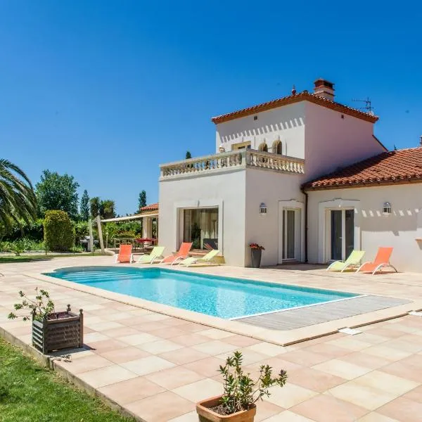Mas Picton chambres d'hôtes piscine jardin 10 min à pied de la mer，位于滨海阿热莱斯的酒店