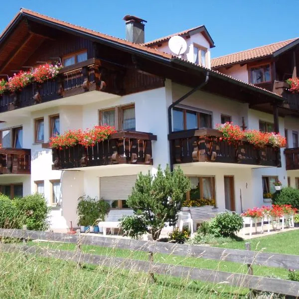 Fewo Wertachliebe，位于韦尔塔赫的酒店