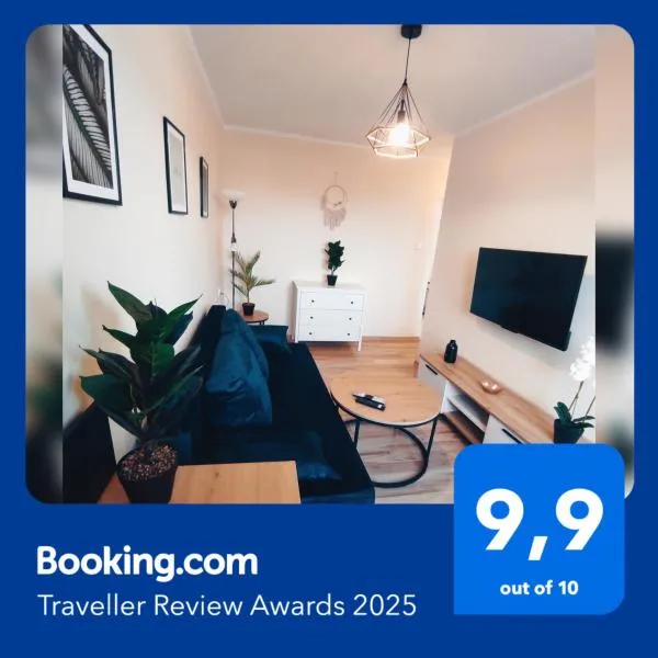 ***Santorini Apartament*** - 40m² ✓，位于雷布尼克的酒店