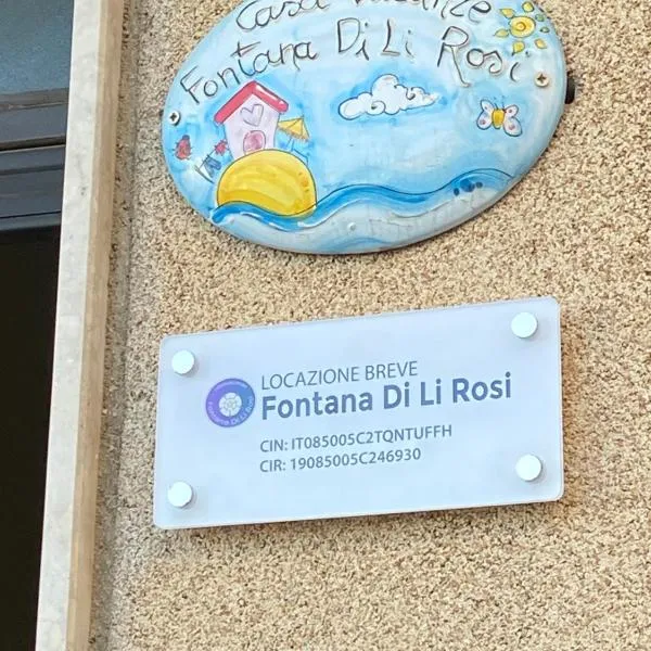 Fontana Di Li Rosi,位于Campofranco的酒店