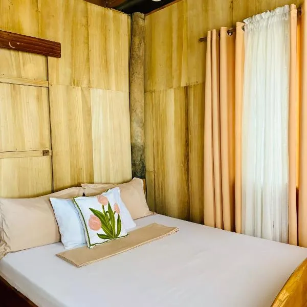 Beachfront Cabin in Lobo，位于八打雁的酒店
