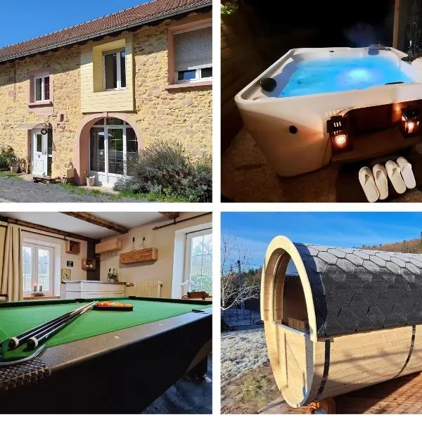 Gîte Spa "La Foret Argentée" proche Gérardmer，位于Laveline-du-Houx的酒店